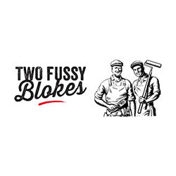 Two Fussy Blokes Logo