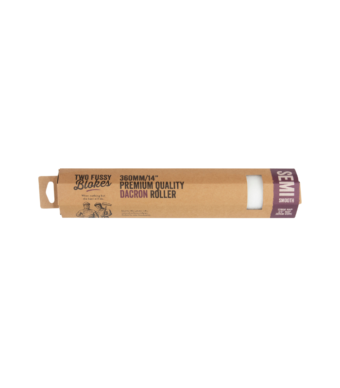 Two Fussy Blokes Dacron Semi Smooth Roller Sleeves - 14 Inch