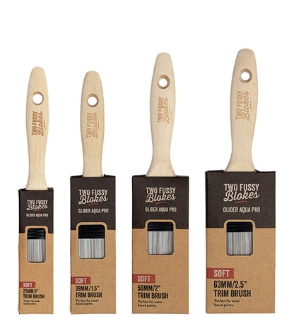 Two Fussy Blokes Glider Aqua Pro Soft Trim Paint Brush