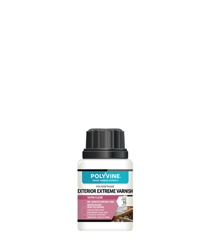 Polyvine - Exterior Extreme Varnish - Satin - 100ml