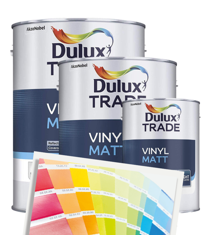 Dulux Trade Vinyl Matt - Tinted Colour Match