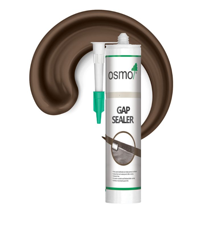 Osmo Gap Sealer - Flexible Sealant - 310ml Tube - Walnut