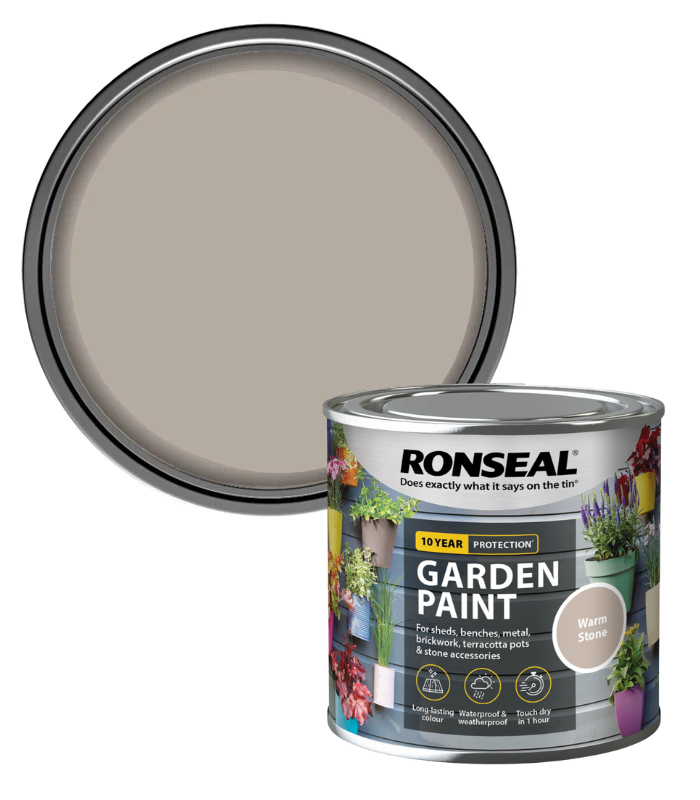 Ronseal Garden Paint - Warm Stone - 250ml