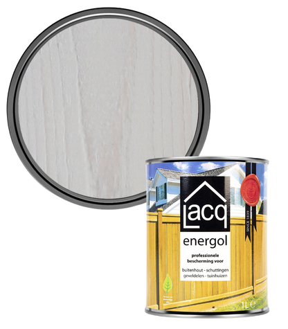 Lacq Energol Premium Wood Stain - White - 1 Litre
