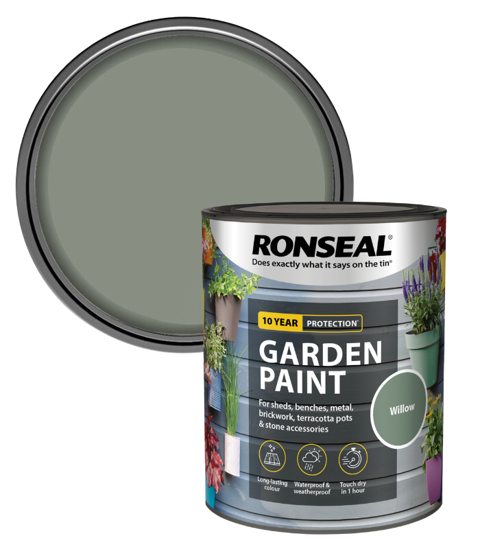 Ronseal Garden Paint - Willow - 750ml