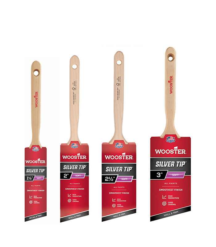 Wooster Silver Tip Angle Sash Paint Brush