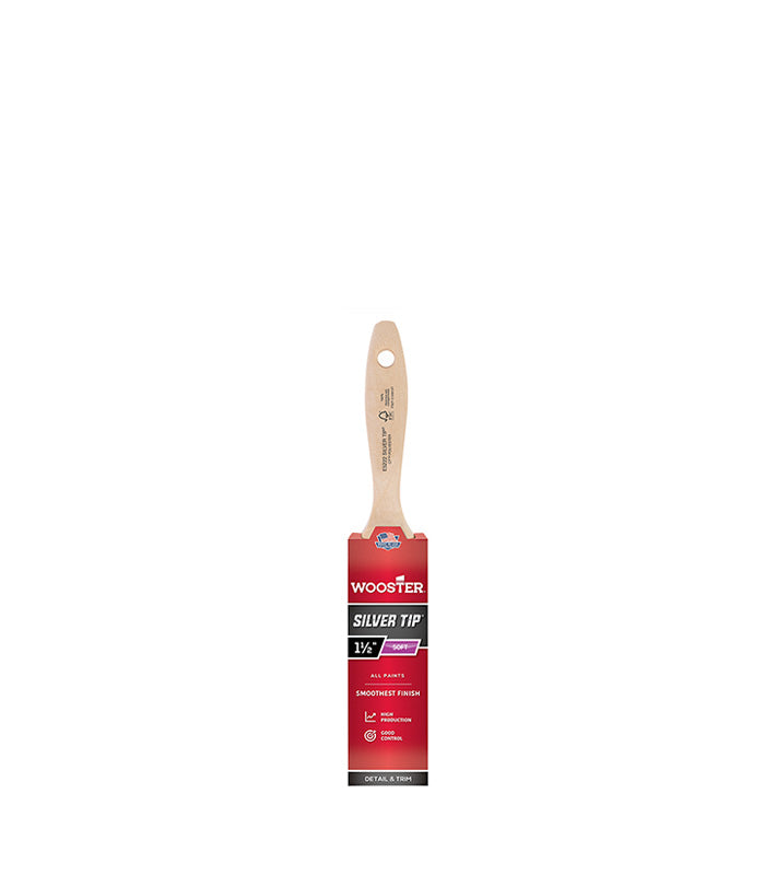 Wooster Silver Tip - Detail and Trim Paint Brush - 1.5 Inch