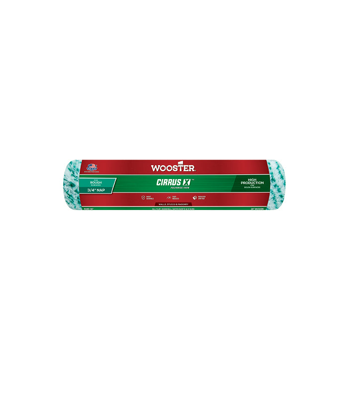 Wooster Cirrus x 3/4" Nap Rough Paint Roller Sleeve - 14 Inch
