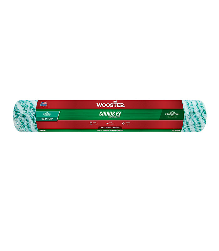 Wooster Cirrus x 3/4" Nap Rough Paint Roller Sleeve - 18 Inch