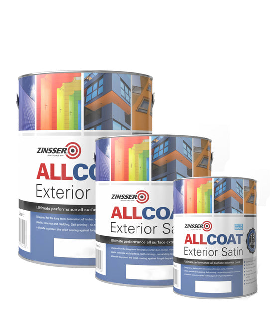 Zinsser AllCoat (Water Based) Exterior Satin Paint Next Day Paint