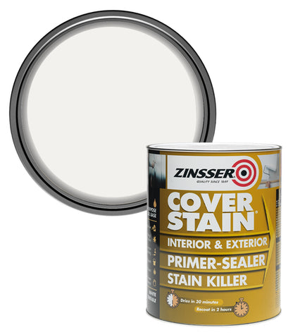 Zinsser Cover Stain - Primer Sealer - 1 Litre