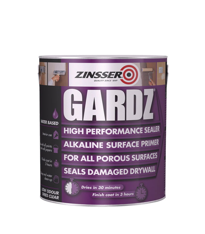 Zinsser Gardz High Performance Sealer Water Based - 2.5 Litre