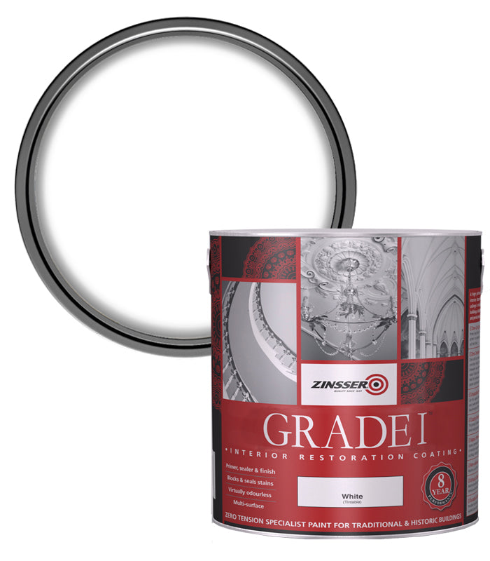 Zinsser Grade 1 - White - 2.5 Litre